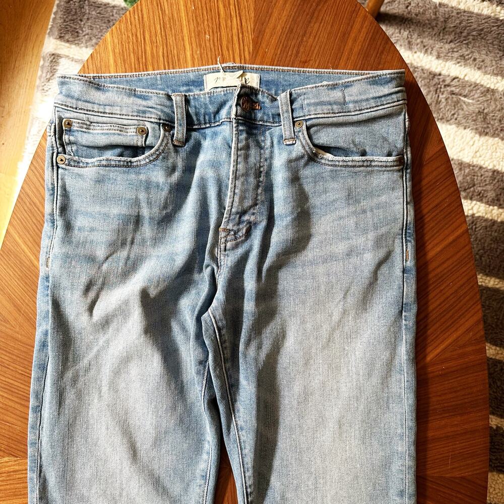 Madewell Mens Slim Jeans in Alhart Wash: COOLMAX® Denim Edition Size 31 X 30 - Picture 3 of 9